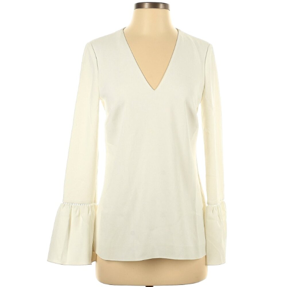 NWT, Ted Baker London, Fluted Cuff Top, Sz 4